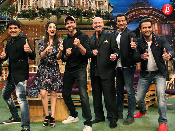 Hrithik Roshan, Yami Gautam and team 'Kaabil' on Kapil Sharma’s show