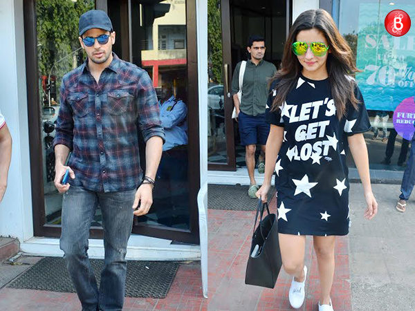 Sidharth Malhotra snapped after lunch date with Alia Bhatt