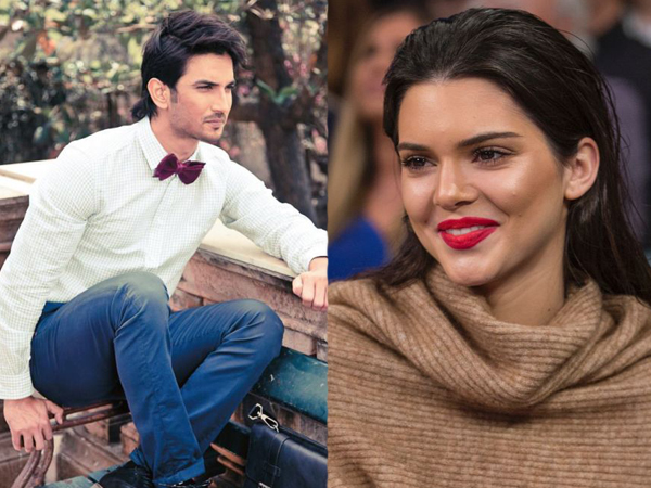 Sushant Singh Rajput and Kendall Jenner