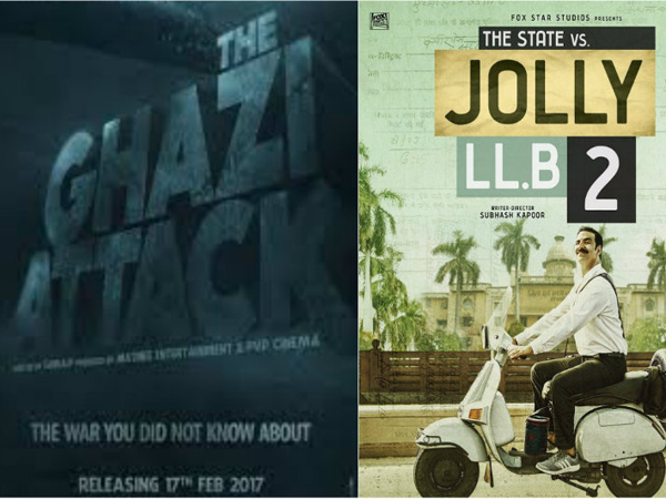 The Ghazi Attack, Jolly LL.B 2