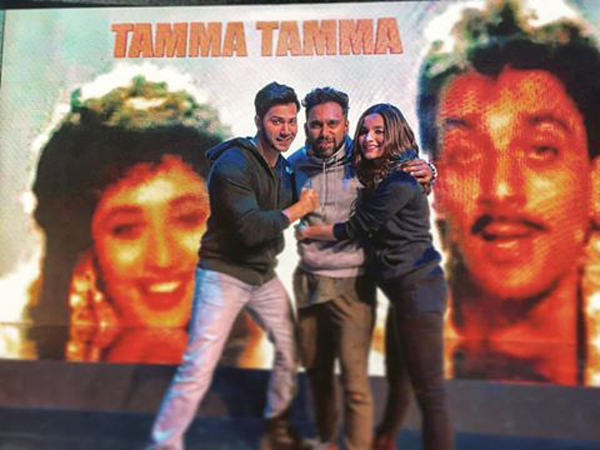 Varun Dhawan and Alia Bhatt Tamma Tamma Again