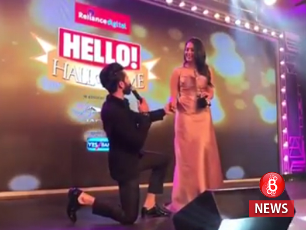 Shahid Kapoor proposes Mira