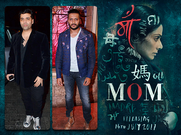 B-Town celebs praise the first look of Sridevi’s film ‘Mom’