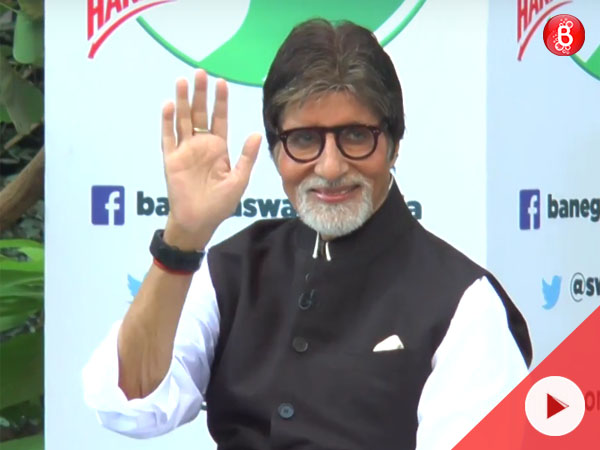 Swachh India campaign Amitabh Bachchan