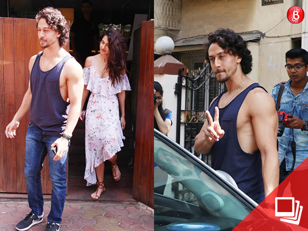 Rumoured couple Tiger Shroff and Disha Patani spotted together