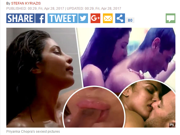 Priyanka Chopra Xxx - WTF? A British publication is sharing Priyanka Chopra's 'X-rated' videos,  pictures!