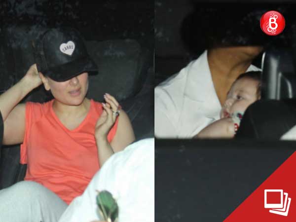 Kareena Kapoor with baby Taimur