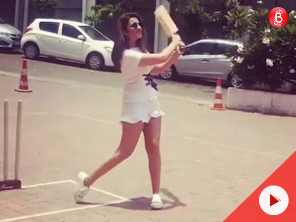 Parineeti Chopra's video playing cricket on street