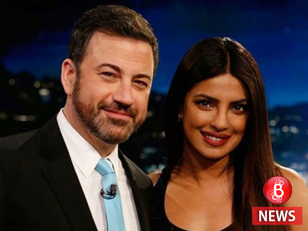 Priyanka Chopra and Jimmy Kimmel