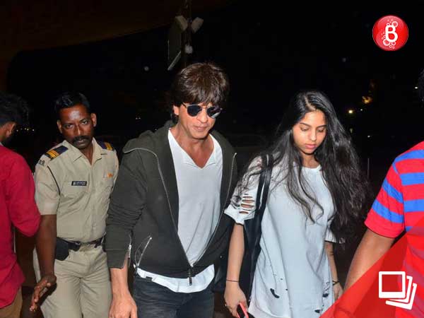 Shah Rukh Khan with Suhana