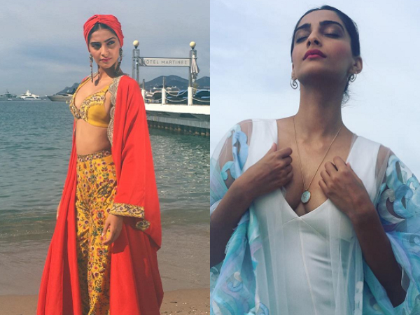 Sonam Kapoor at Cannes 2017 day two