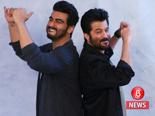 Arjun Kapoor with uncle Anil Kapoor