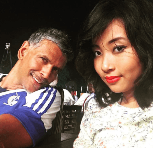 Milind Soman and girlfriend Ankita Konwar