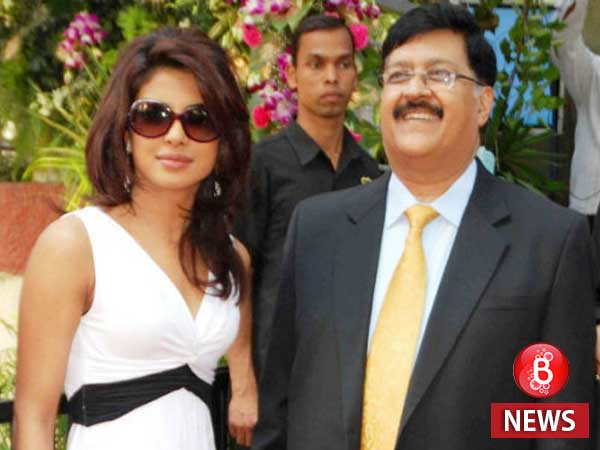 Priyanka Chopra with her father