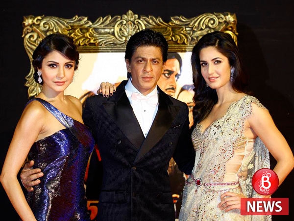 SRK talks about Anushka and Katrina