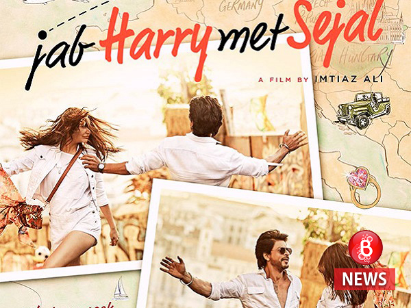 Shah Rukh Khan and Anushka Sharma in Jab Harry Met Sejal