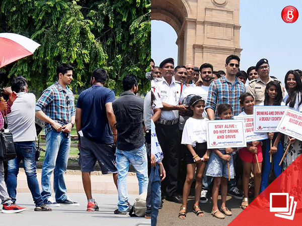 Sidharth Malhotra is snapped in Delhi shooting for ‘Aiyaary’