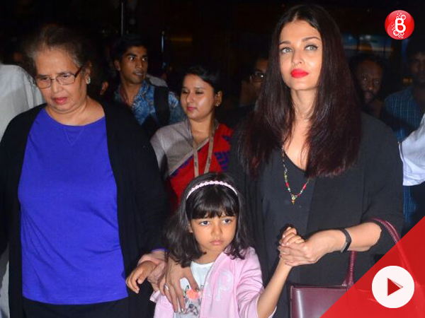 Aishwarya Rai Bachchan angry