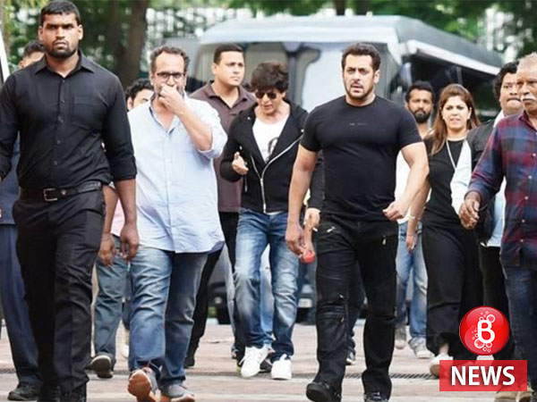 Salman Khan SRK Rai shoot