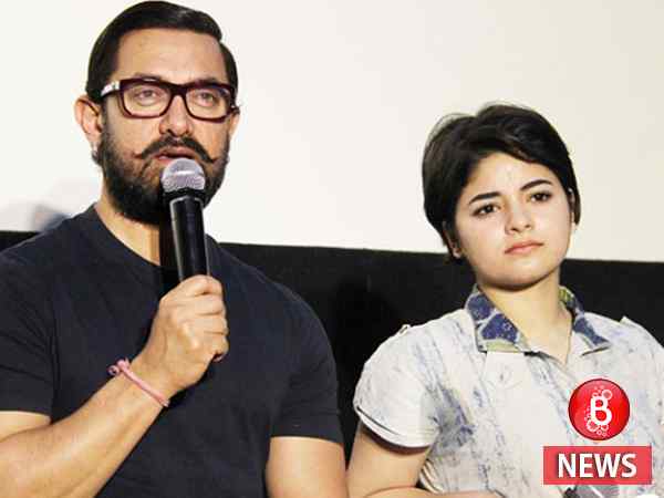 Aamir Khan and Zaira Wasim in 'Secret Superstar'