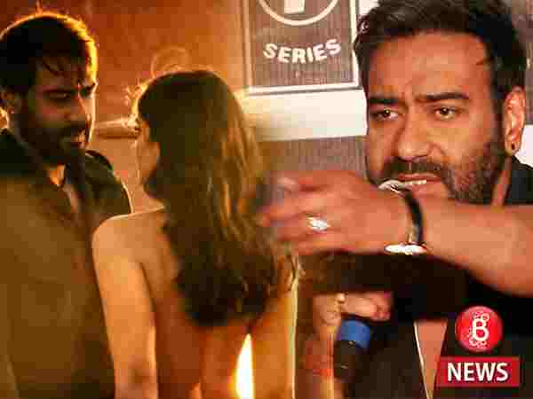 Kajol B F - Ajay on intimate scene in 'Baadshaho': We have not made a porn film
