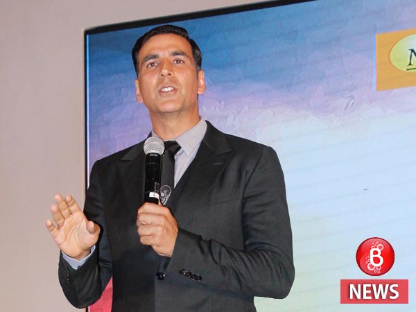 Akshay Kumar raises money