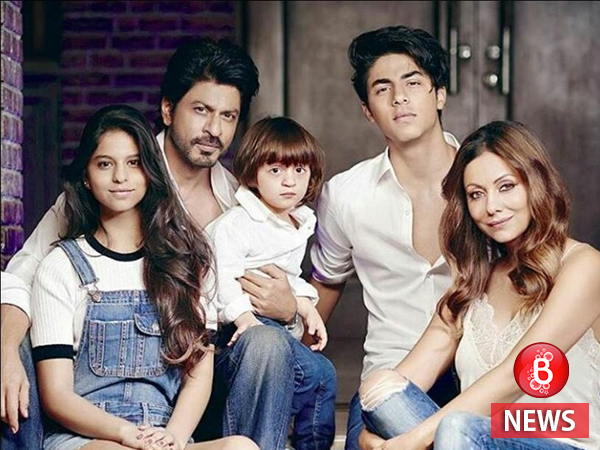 Shah Rukh Khan with his family
