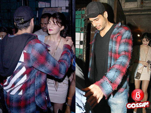 Sidharth Malhotra and Jacqueline Fernandez are spotted together 