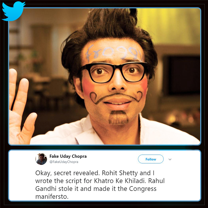 Uday Chopra twitter