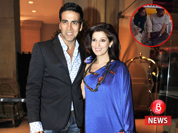 akshay kumar and twinkle, dimple and sunny