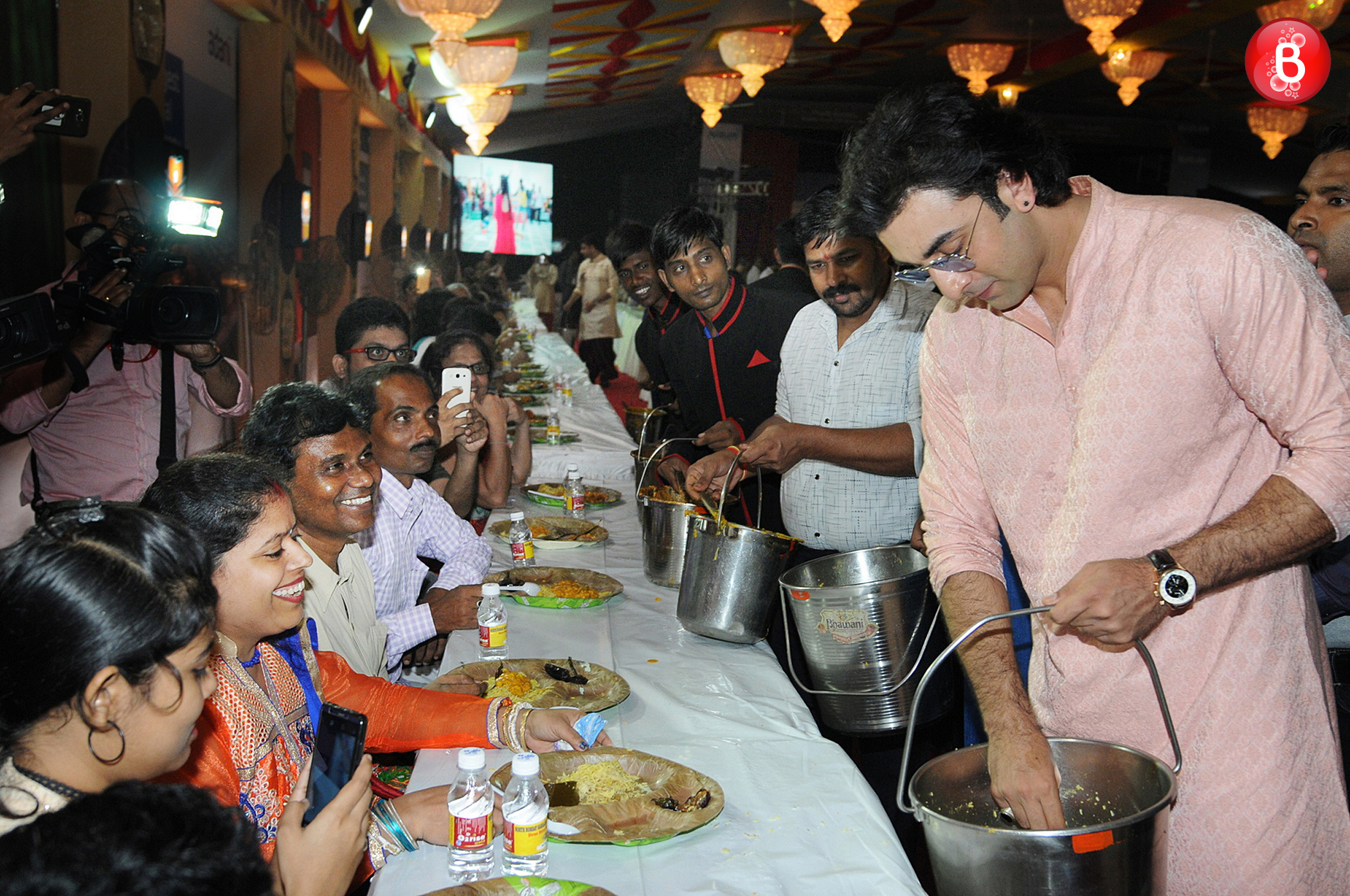 Ranbir Kapoor at Durga Puja