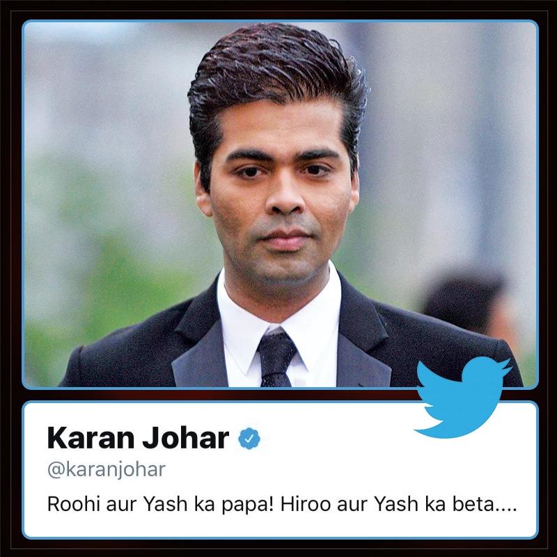 Karan Johar tweets