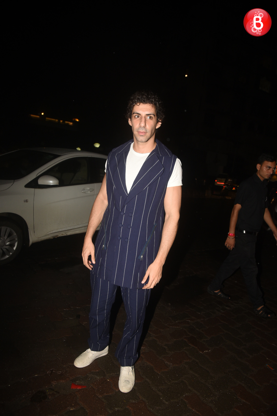 Jim Sarbh at apple party