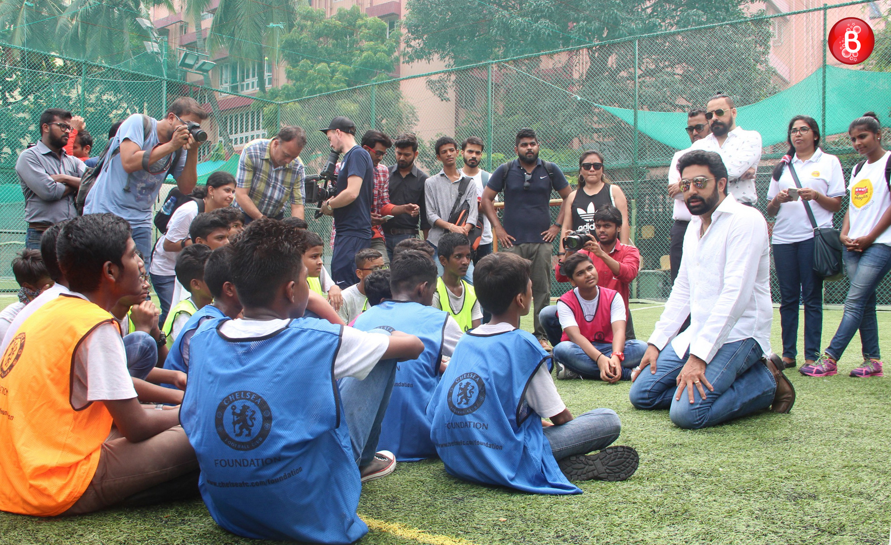 Abhishek Bachchan snapped at St. Andrews' Turf Park