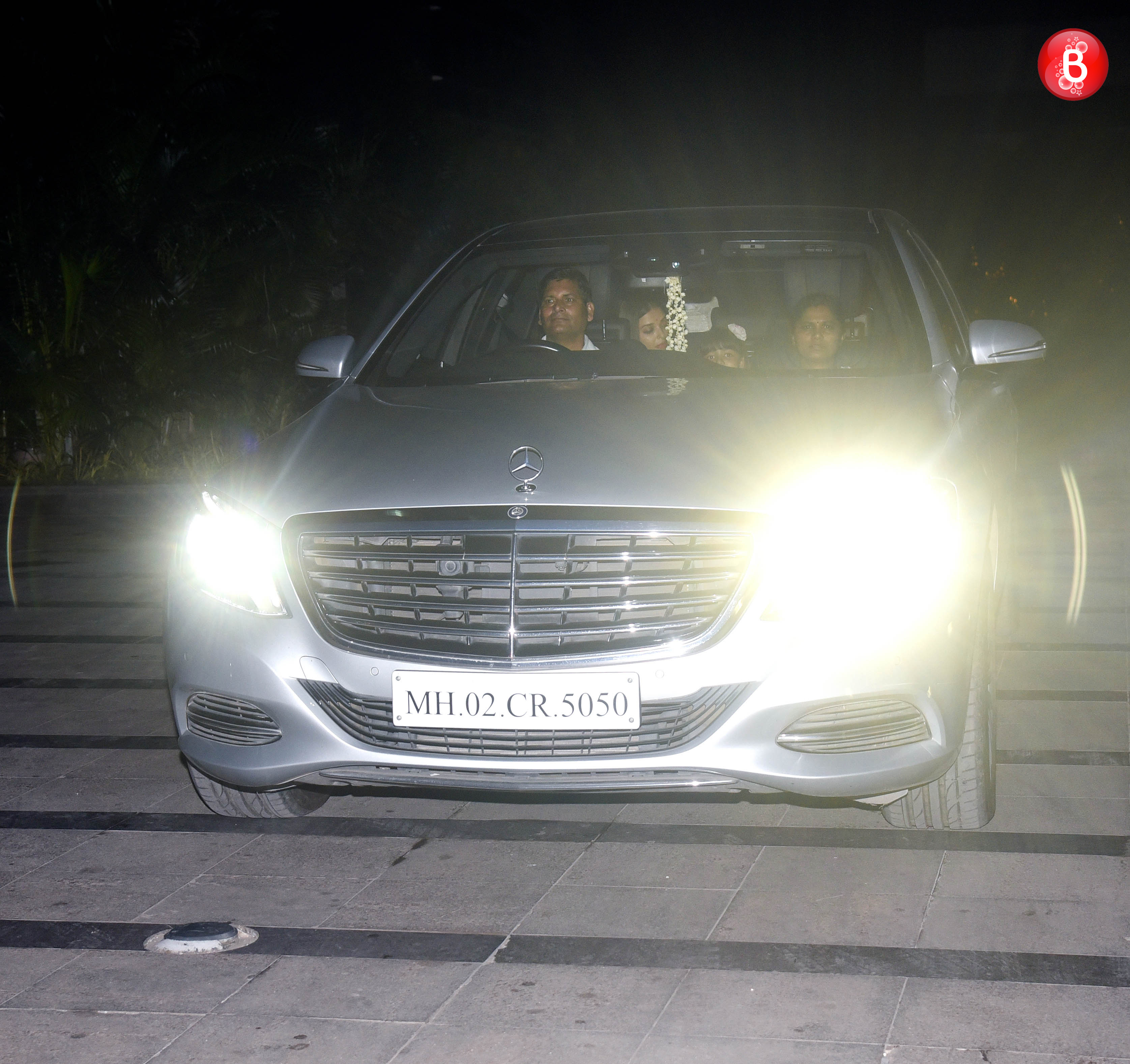 Abhishek Bachchan, Aishwarya Rai Bachchan and Aaradhya Bachchan are snapped at BKC