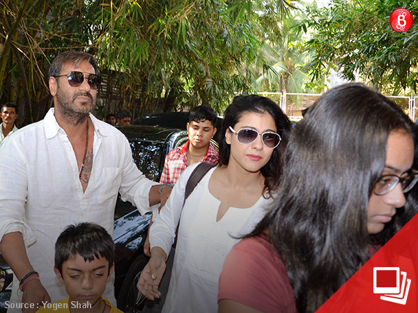Ajay Devgn with family