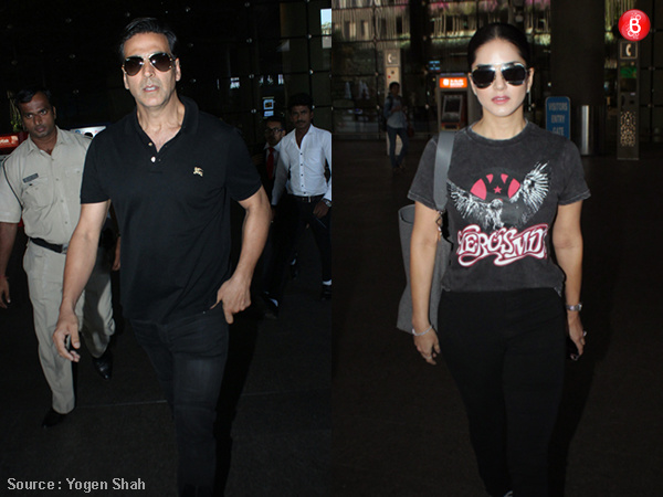 Bollywood celebs at the airport