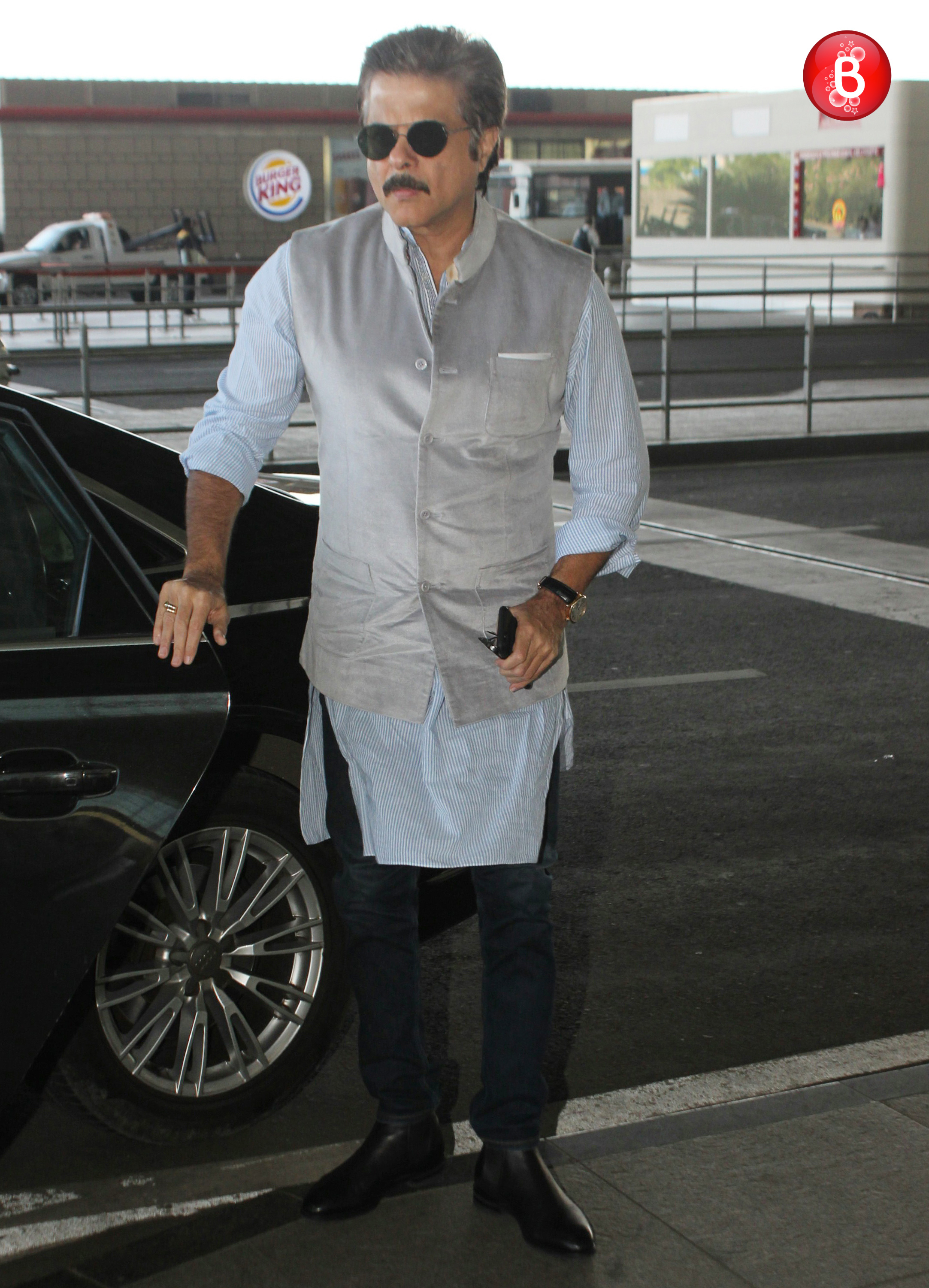 Anil Kapoor at airport