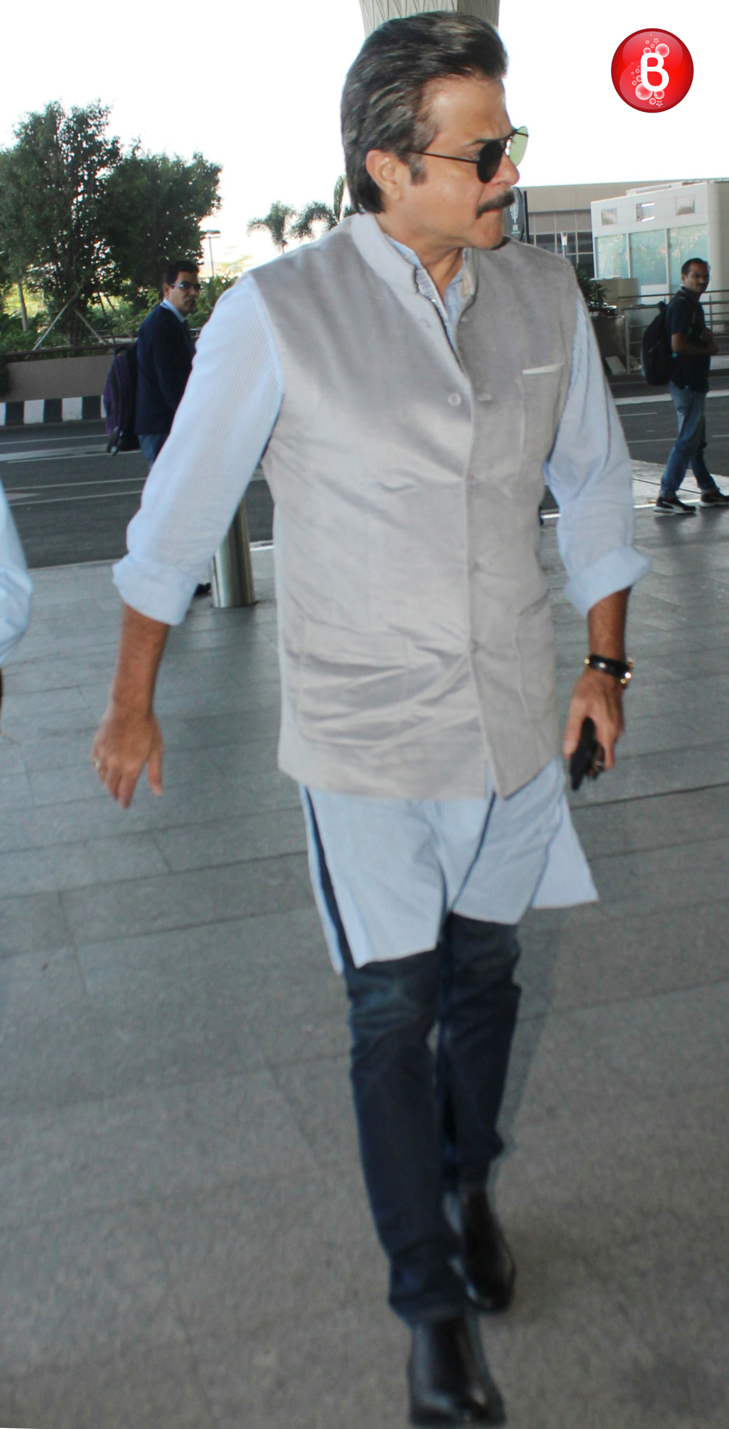 Anil Kapoor at airport