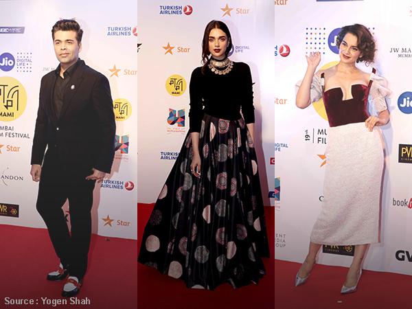 Bollywood stars at MAMI 2017