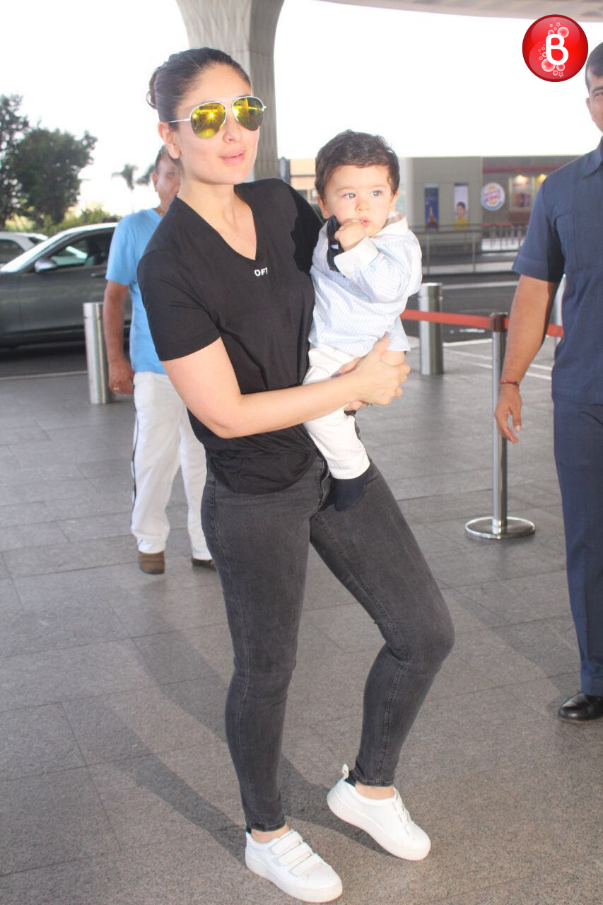 Kareena Kapoor Khan and Taimur Ali Khan