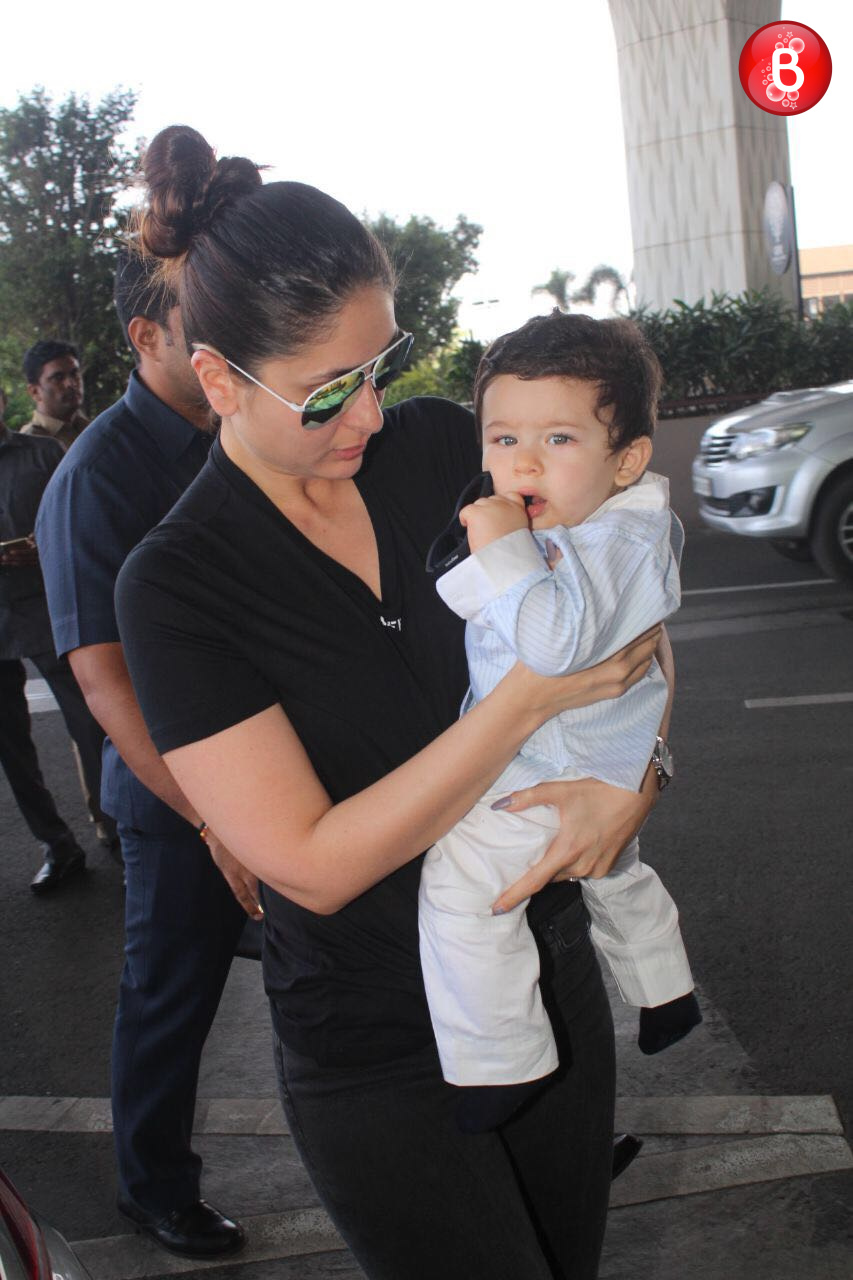 Kareena Kapoor Khan and Taimur Ali Khan