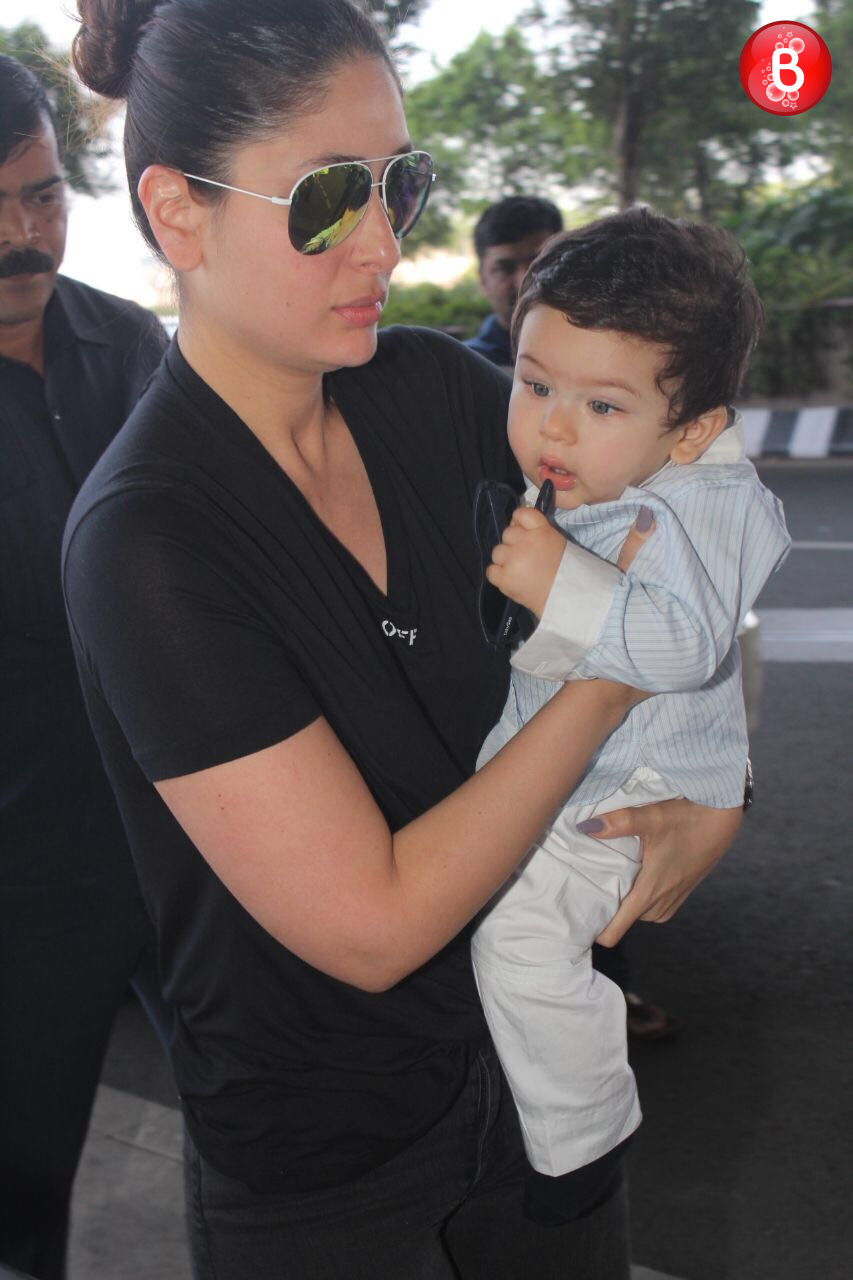 Kareena Kapoor Khan and Taimur Ali Khan