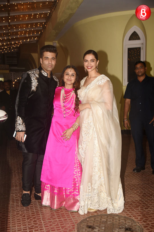 Bollywood celebs at Rani Mukerji and Aditya Chopra's Diwali bash
