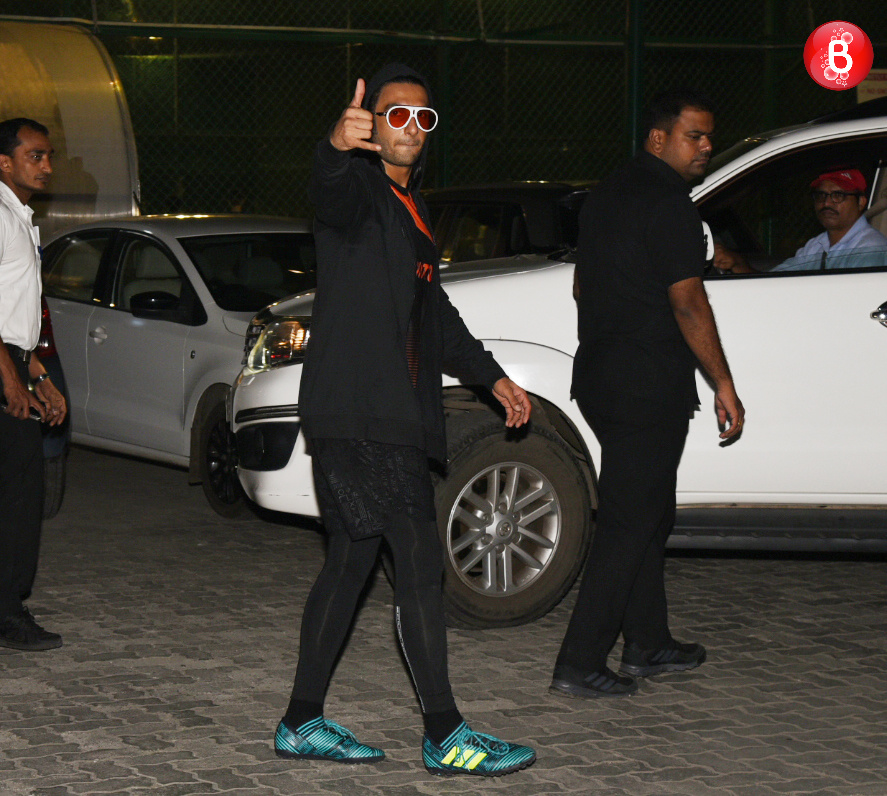 Ranveer Singh spotted