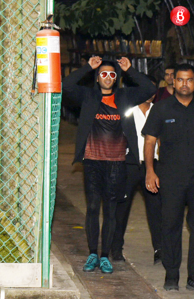 Ranveer Singh spotted