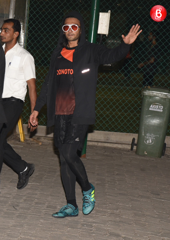 Ranveer Singh spotted