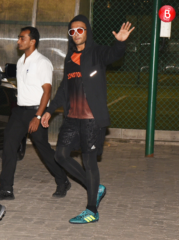 Ranveer Singh spotted