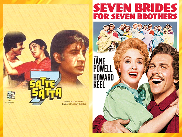 Satte Pe Satta adapted from Seven Brides for Seven Brothers