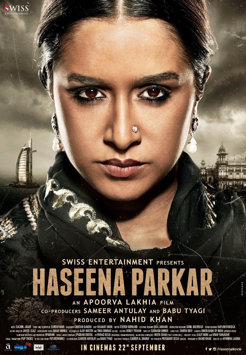 Haseena Parkar poster